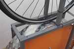 Continental Grand Prix TT Continental Grand Prix TT road bike tire on a rolling resistance test machine