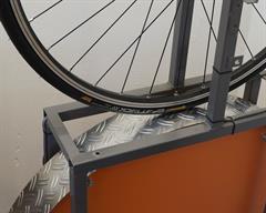 Continental Grand Prix Attack II Continental Grand Prix Attack II road bike tire on a rolling resistance test machine