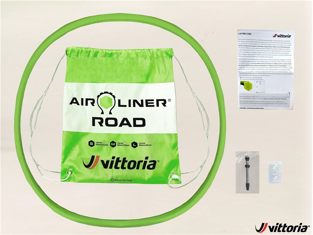 Vittoria Air-Liner Road package contents copyright Vittoria.com Vittoria Air-Liner Road package contents copyright Vittoria.com